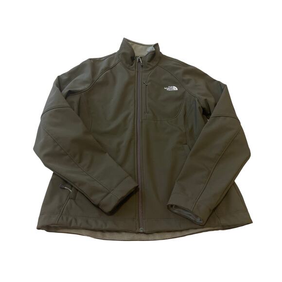 The North Face Apex Bionic 3 Soft shell Women’s M Brown ZipUp Jacket With Fleece - Picture 1 of 8